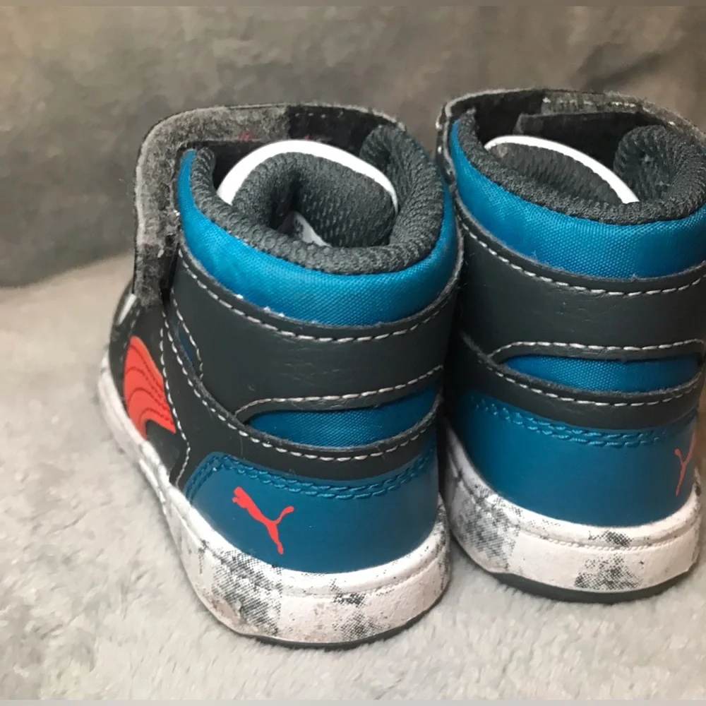 2 pair of toddler sneakers size 5C, Puma & Ground Up - Picture 2 of 9